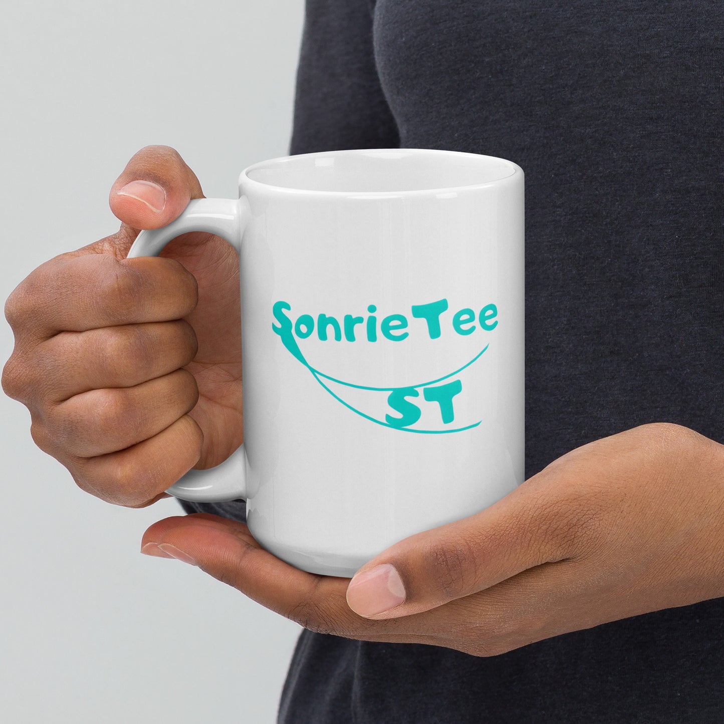 Taza Personalizada Brillante de Cerámica | Apta para Microondas y Lavavajillas