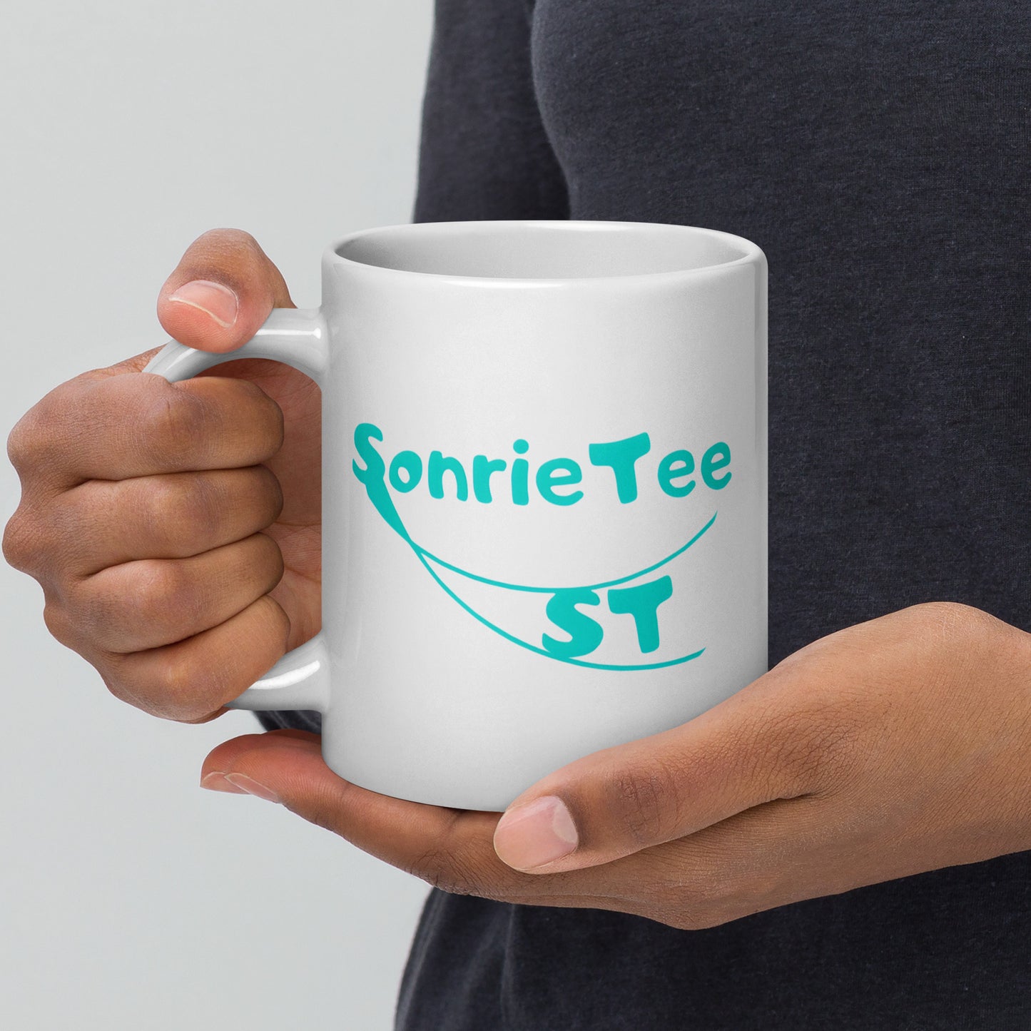 Taza Personalizada Brillante de Cerámica | Apta para Microondas y Lavavajillas