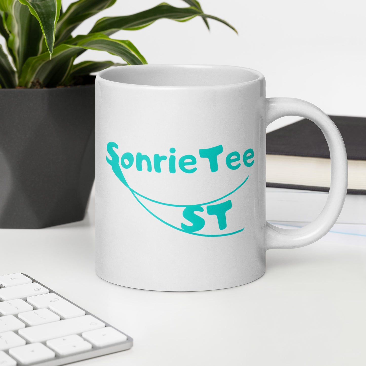 Taza Personalizada Brillante de Cerámica | Apta para Microondas y Lavavajillas