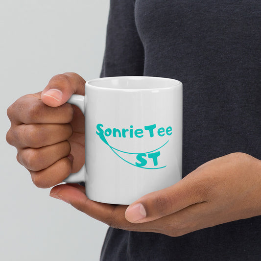 Taza Personalizada Brillante de Cerámica | Apta para Microondas y Lavavajillas